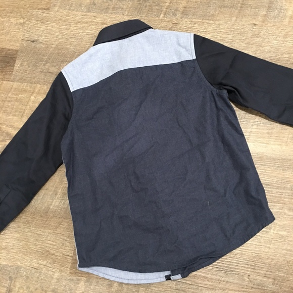 Next Colorblock Buttondown Shirt 6 - Picture 5 of 5